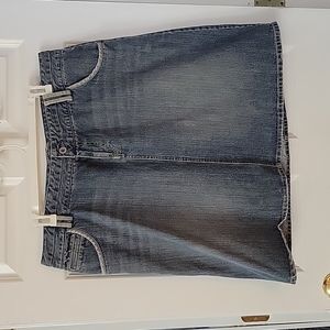 Old Navy plus size denim skirt
